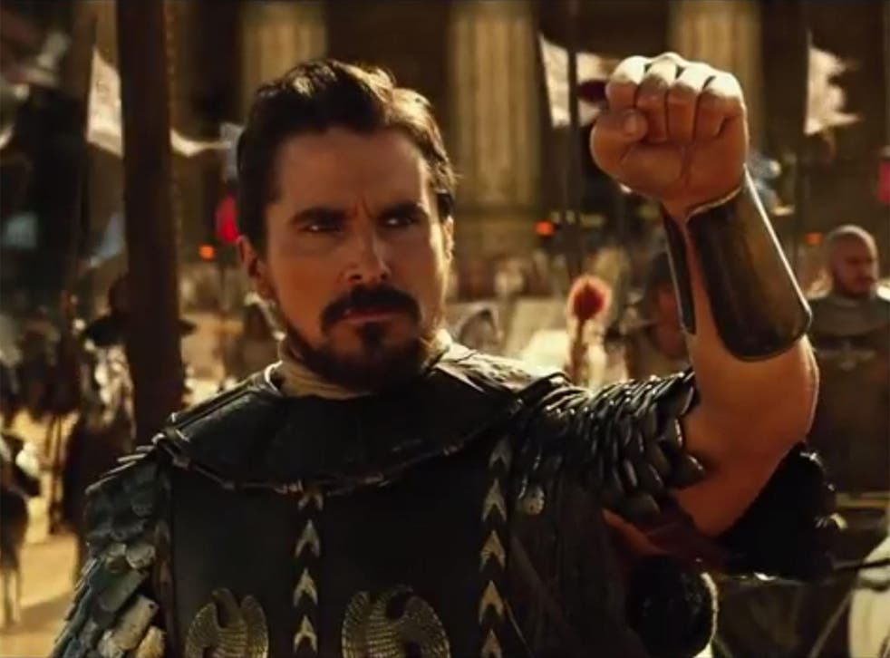 Christian Bale stars as Moses in Ridley Scott's Exodus: Gods and Kings