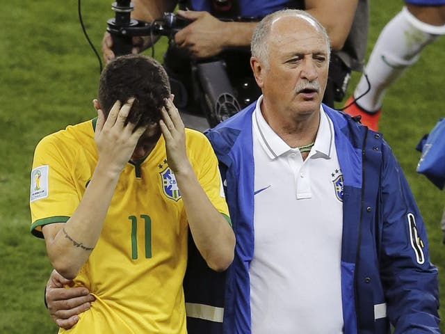 Brazil vs Netherlands World Cup 2014: Luiz Felipe Scolari ...