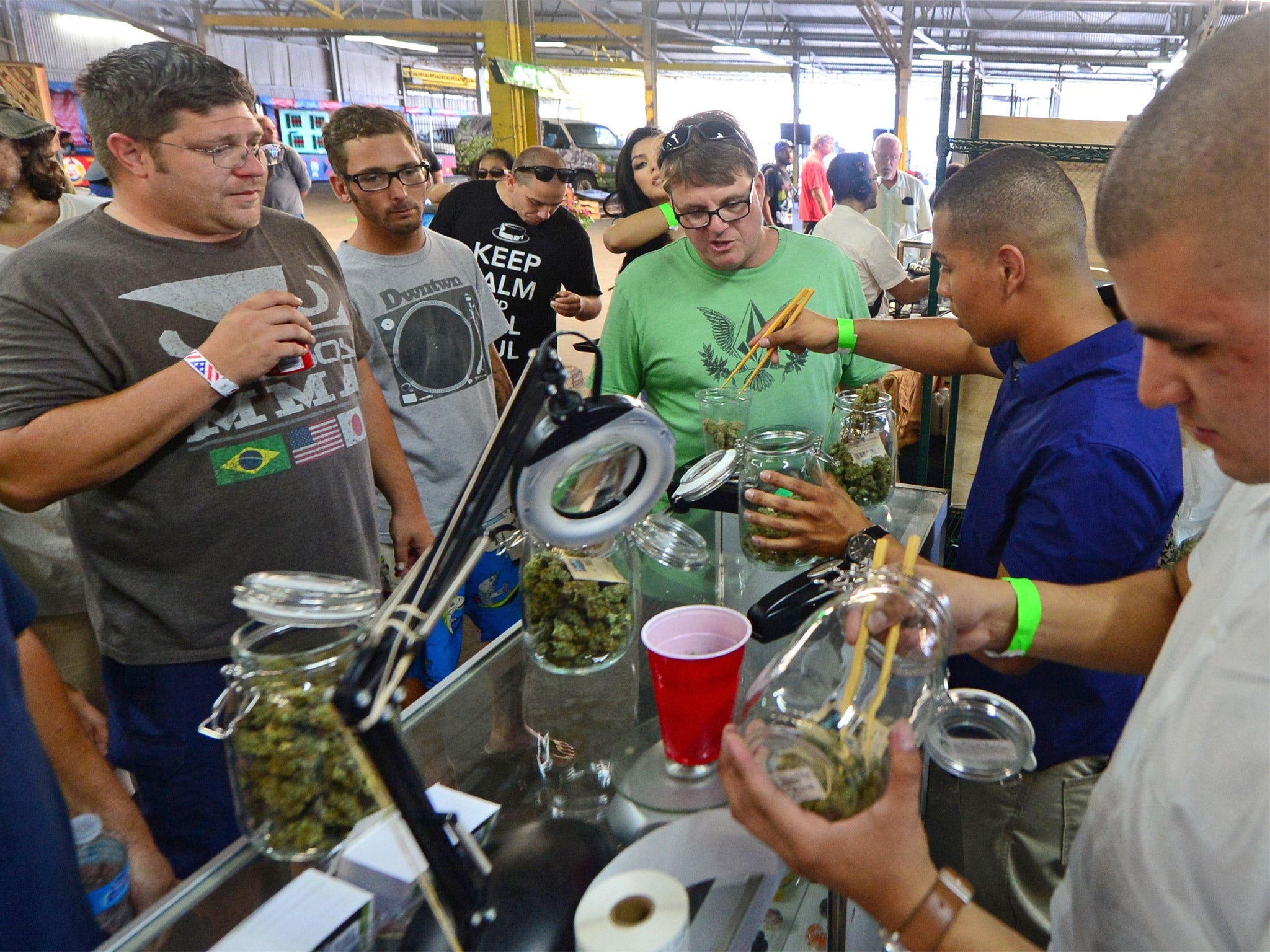 The cannabis farmers’ market in Los Angeles showcased high quality cannabis from growers and vendors throughout the state