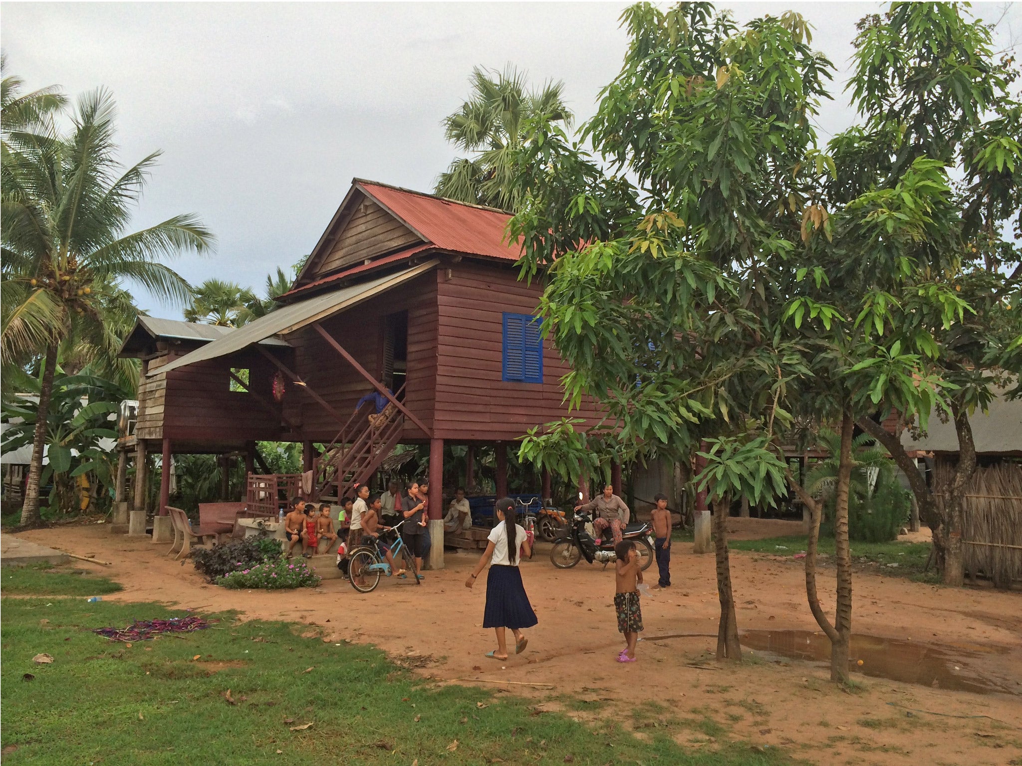 Long Ven’s Underprivileged Children School (UCS) in Siem Reap near Angkor Wat