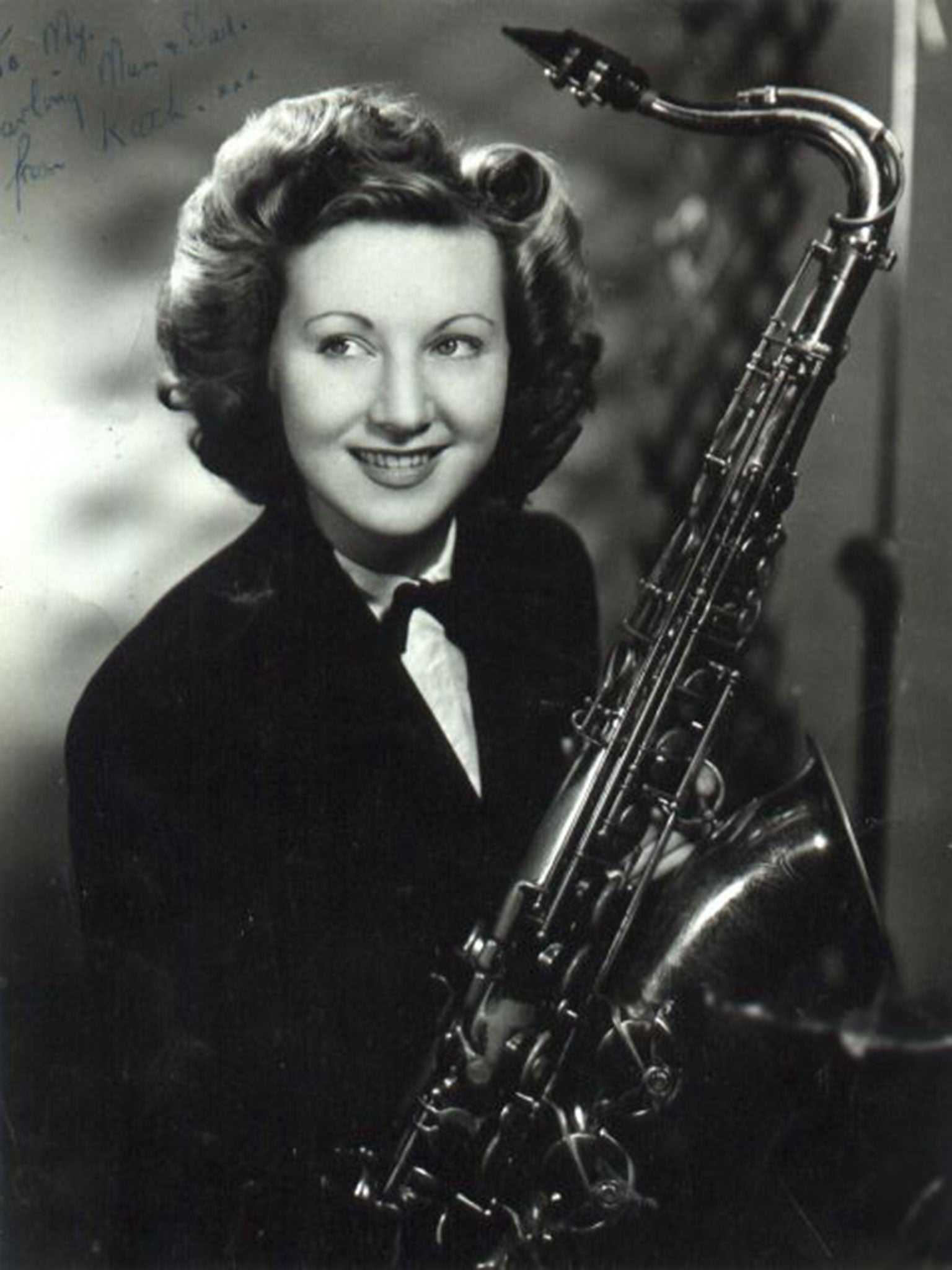 Stobart, in a signed photograph given to her parents: she was playing professionally at 14