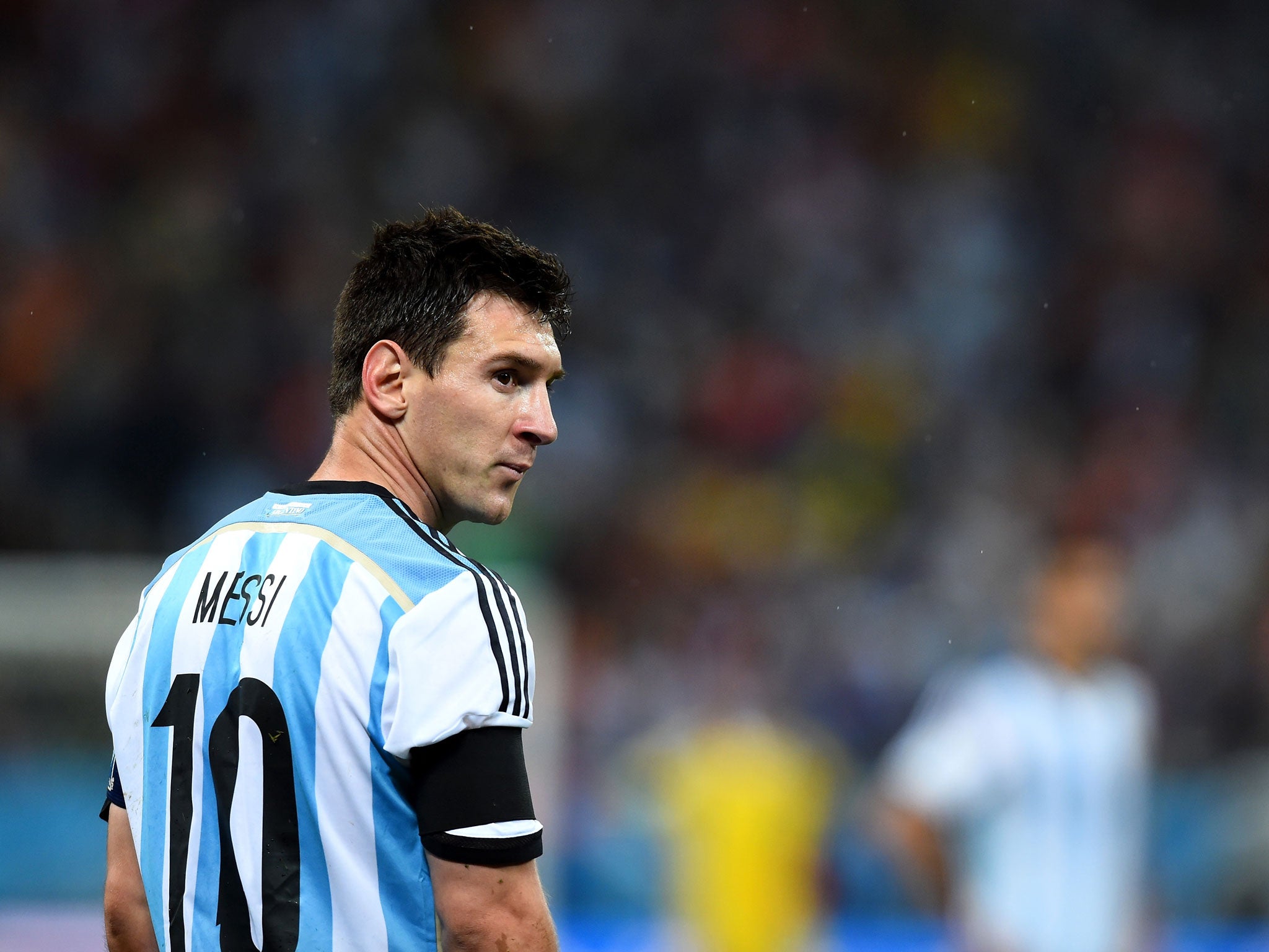 Argentina's FIFA World Cup 2014 Lionel Messi jersey