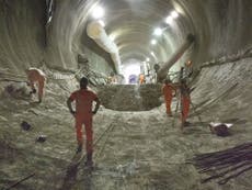 Video: Crossrail tunnels