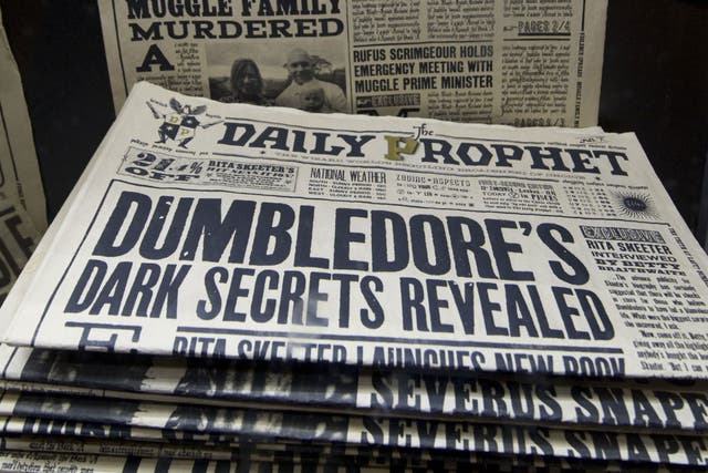The Daily Prophet newspaper - closer to fact than fiction?