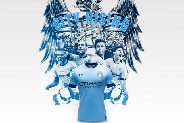 Manchester City have launched their 2014/15 kit