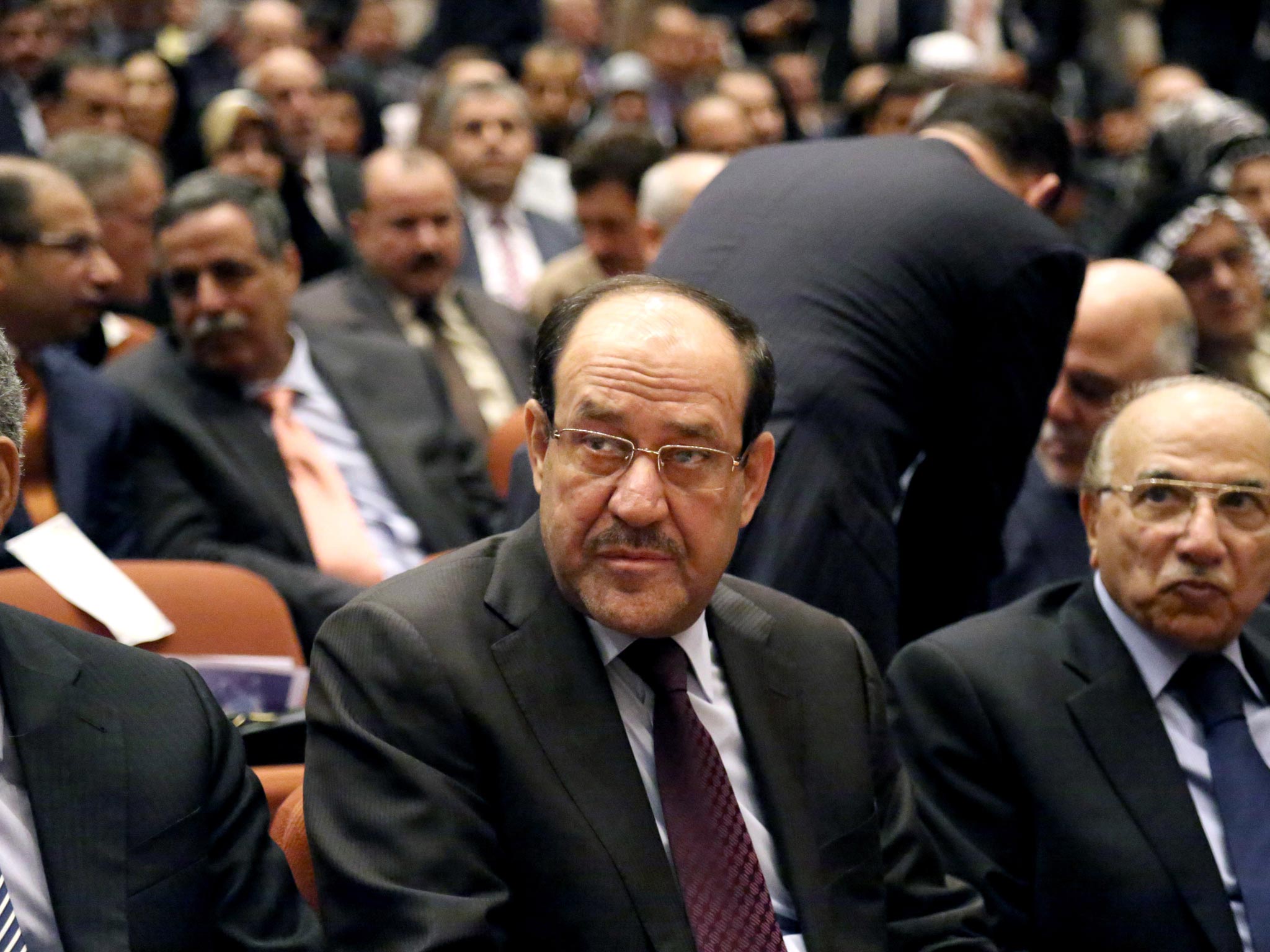 The Iraqi Prime Minister Nouri al-Maliki has blamed
‘conspirators’ for the fall of Mosul