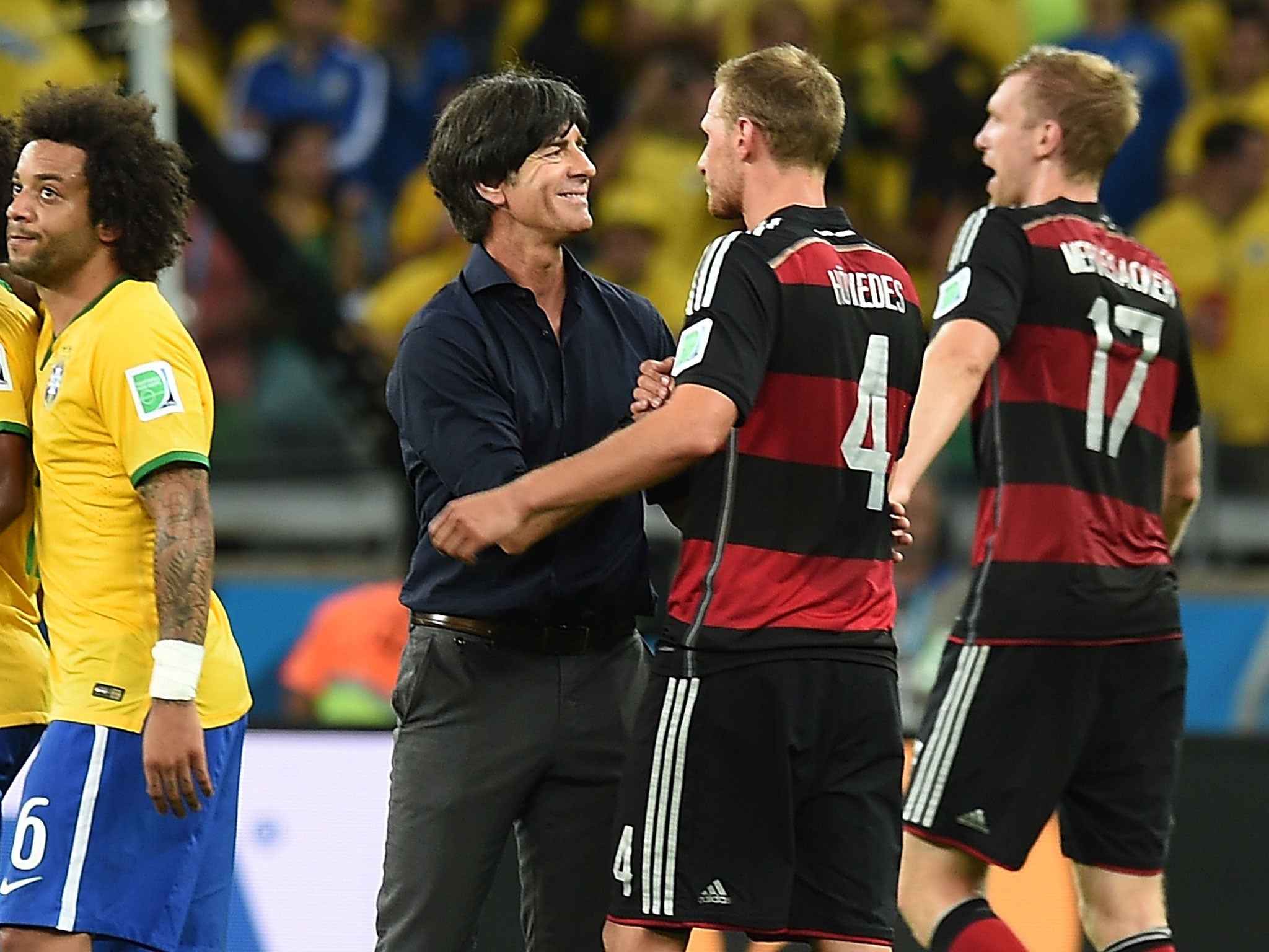 Joachim Low will have relished watching how the Dutch were able to stop Argentina's attack