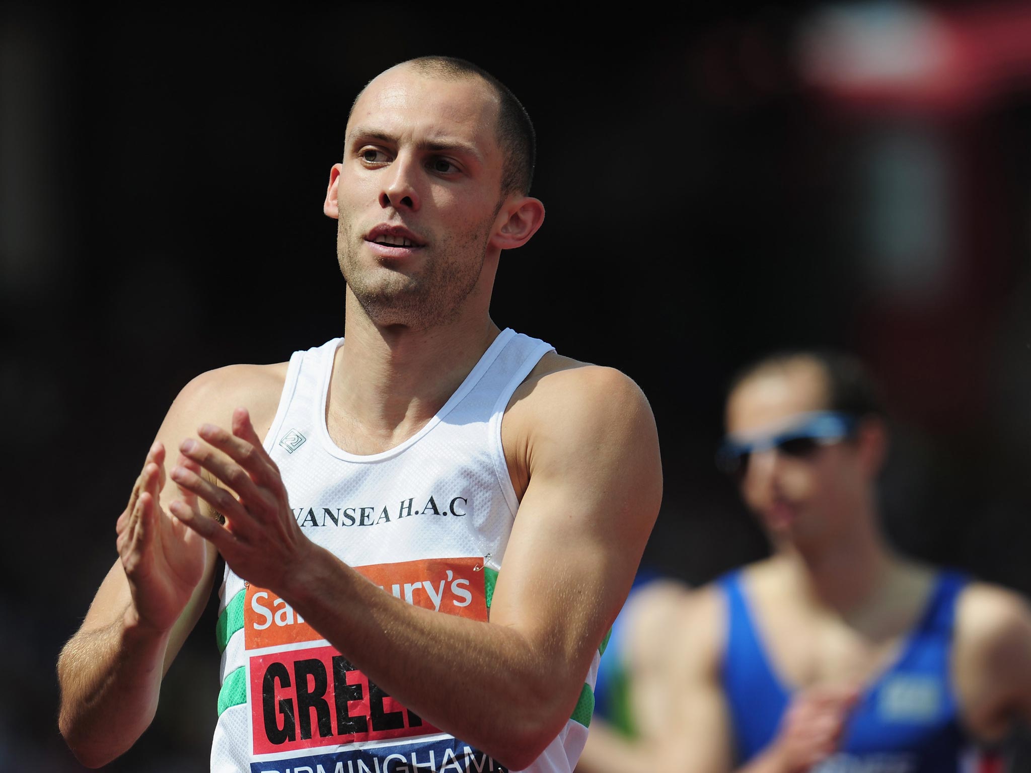 Dai Greene will face Ashton Eaton in the 400m hurdles