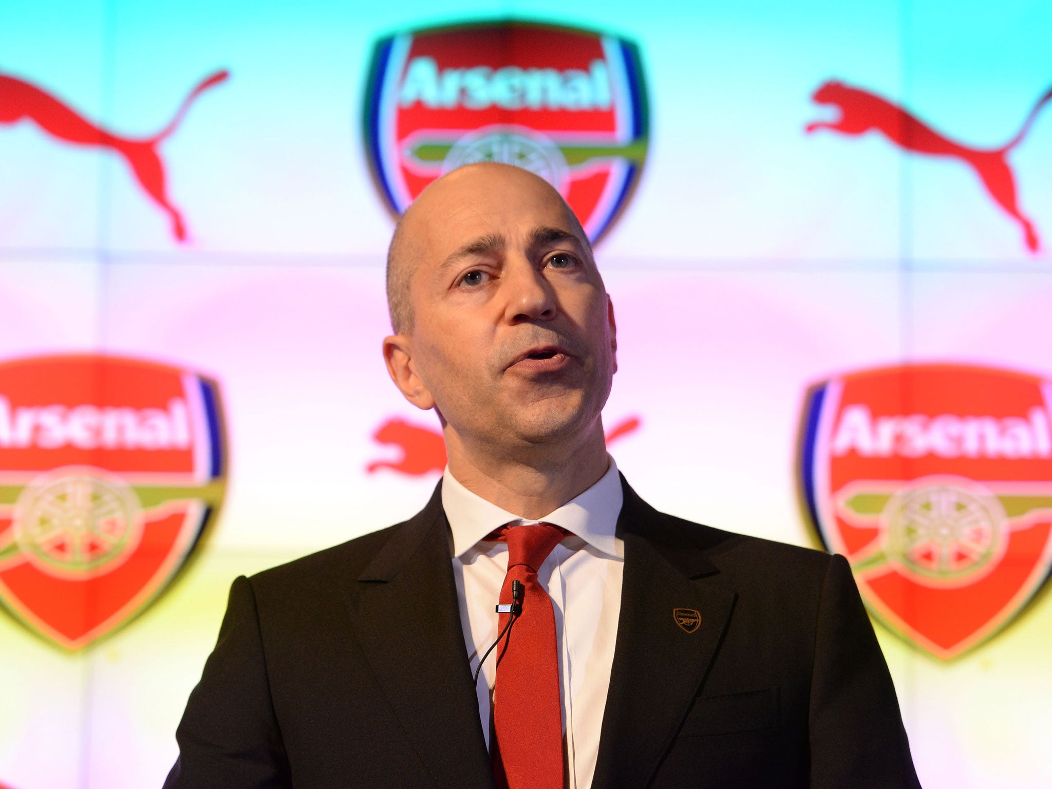 &#13;
Ivan Gazidis the CEO of Arsenal &#13;