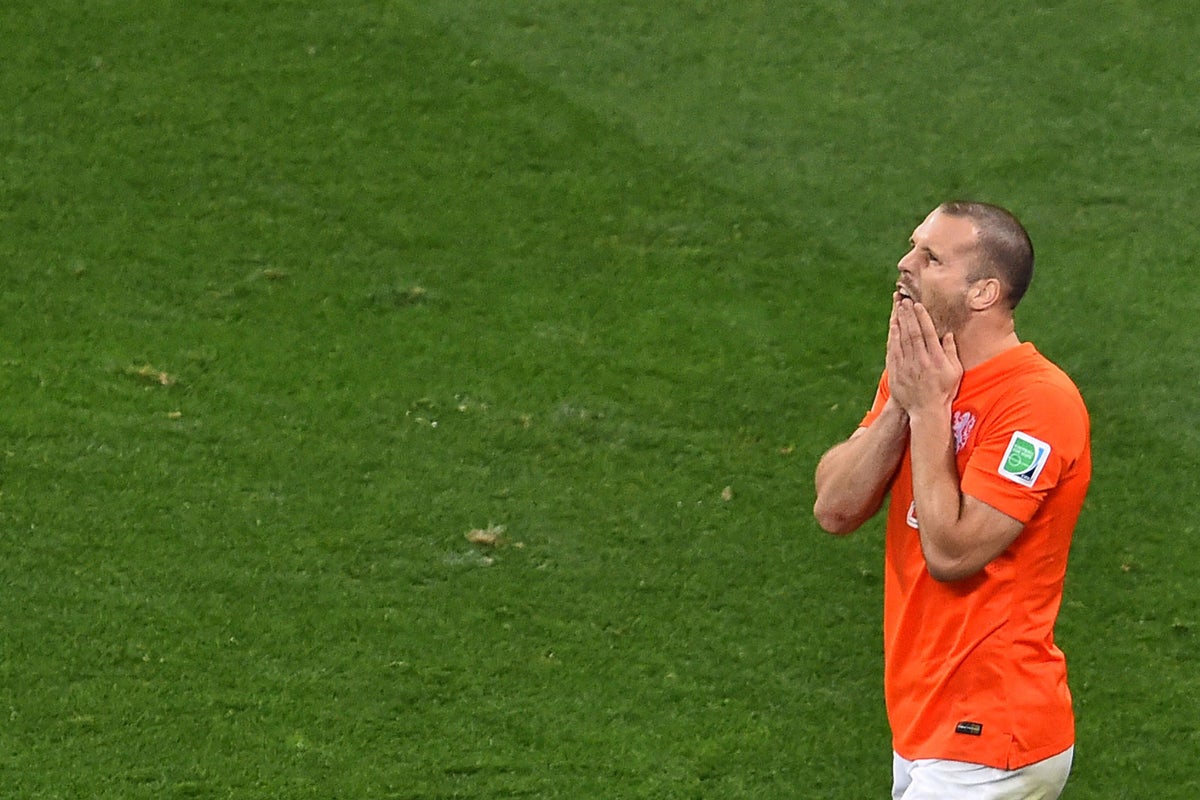 Ron Vlaar penalty: Did the Dutchman actually come within inches of ...