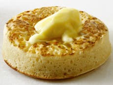 Stop eating crumpets. Immediately