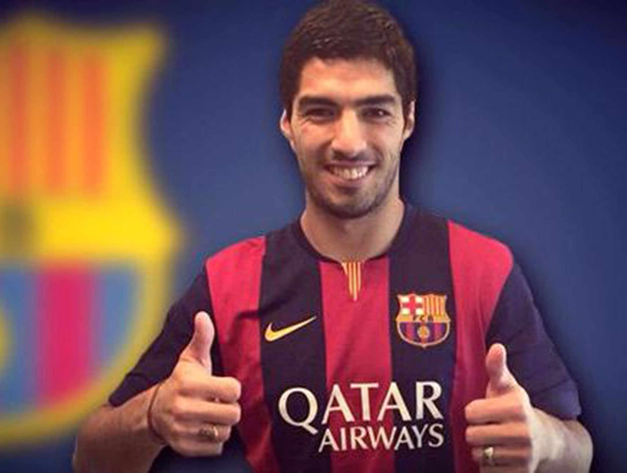 Luis Suarez has officially joined Barcelona for £75m