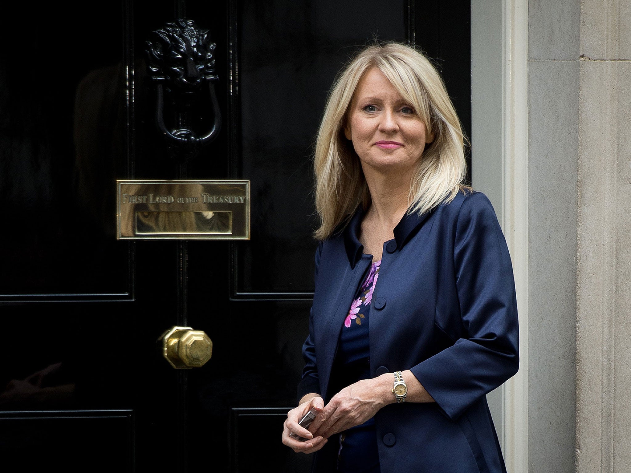 Esther McVey, a Liverpudlian and MP for Wirral West