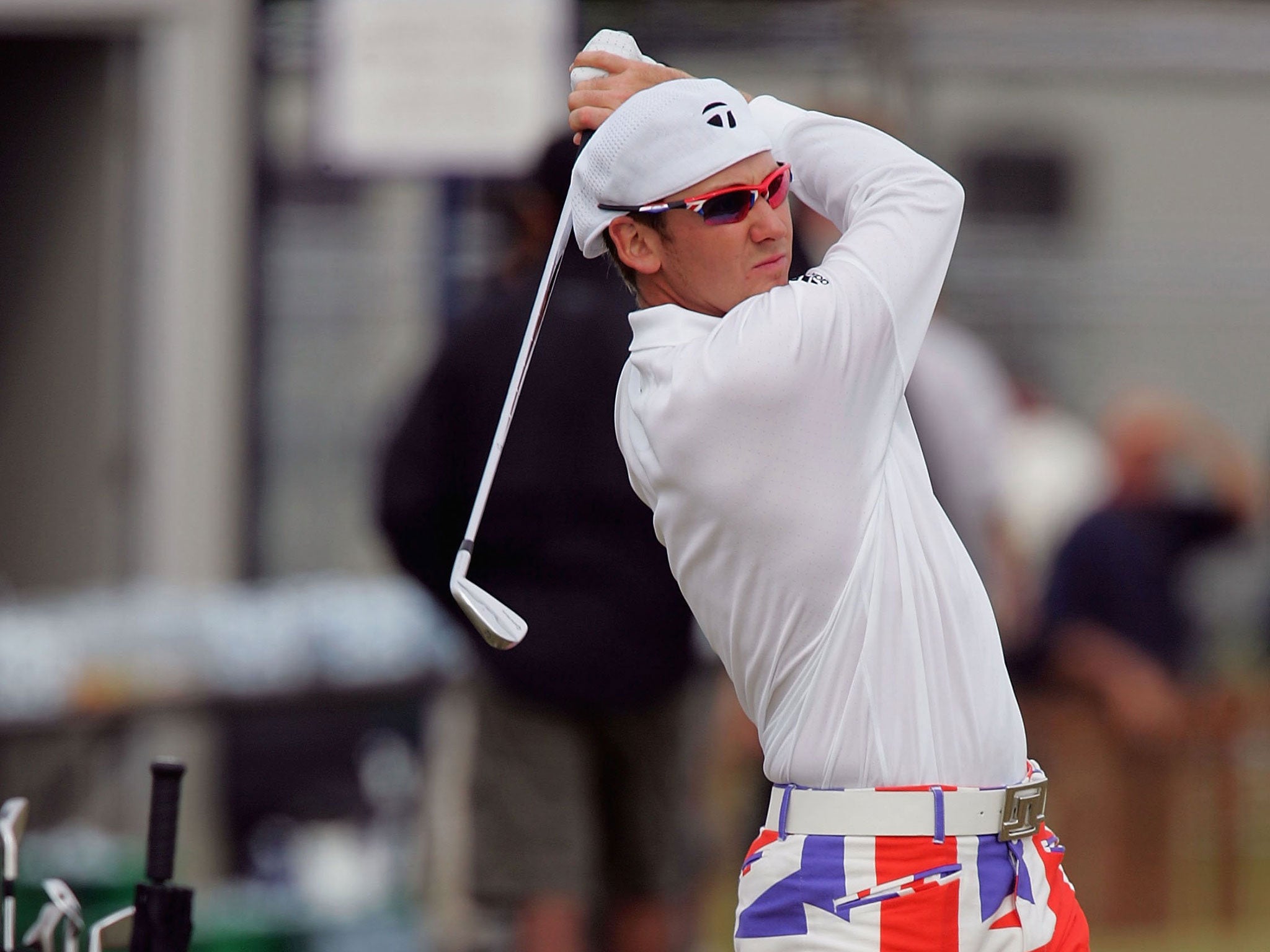 Ian Poulter loves a sartorial statement