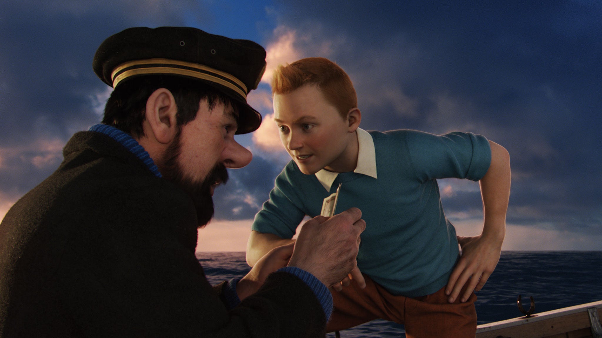 Serkis voiced Captain Haddock in Spielberg's 'The Adventures of Tintin' in 2011