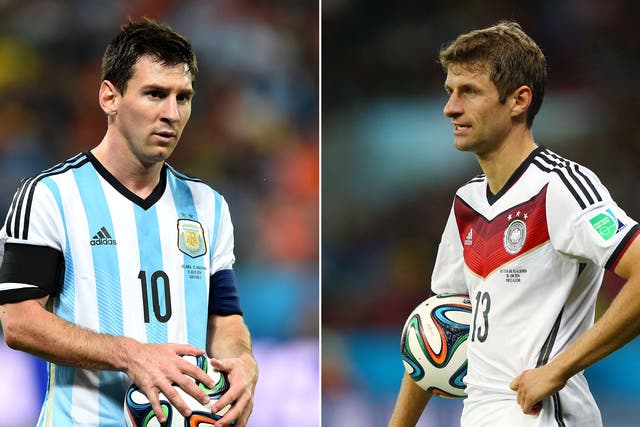 Lionel Messi and Thomas Muller have shone brightest for Argentina and Germany respectively on their way to the World Cup final