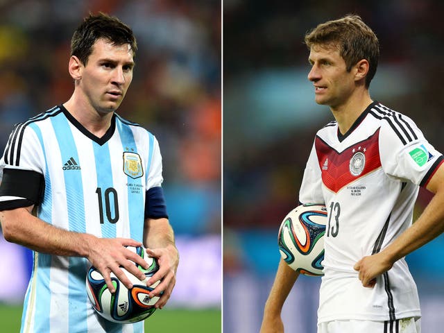 Lionel Messi and Thomas Muller have shone brightest for Argentina and Germany respectively on their way to the World Cup final