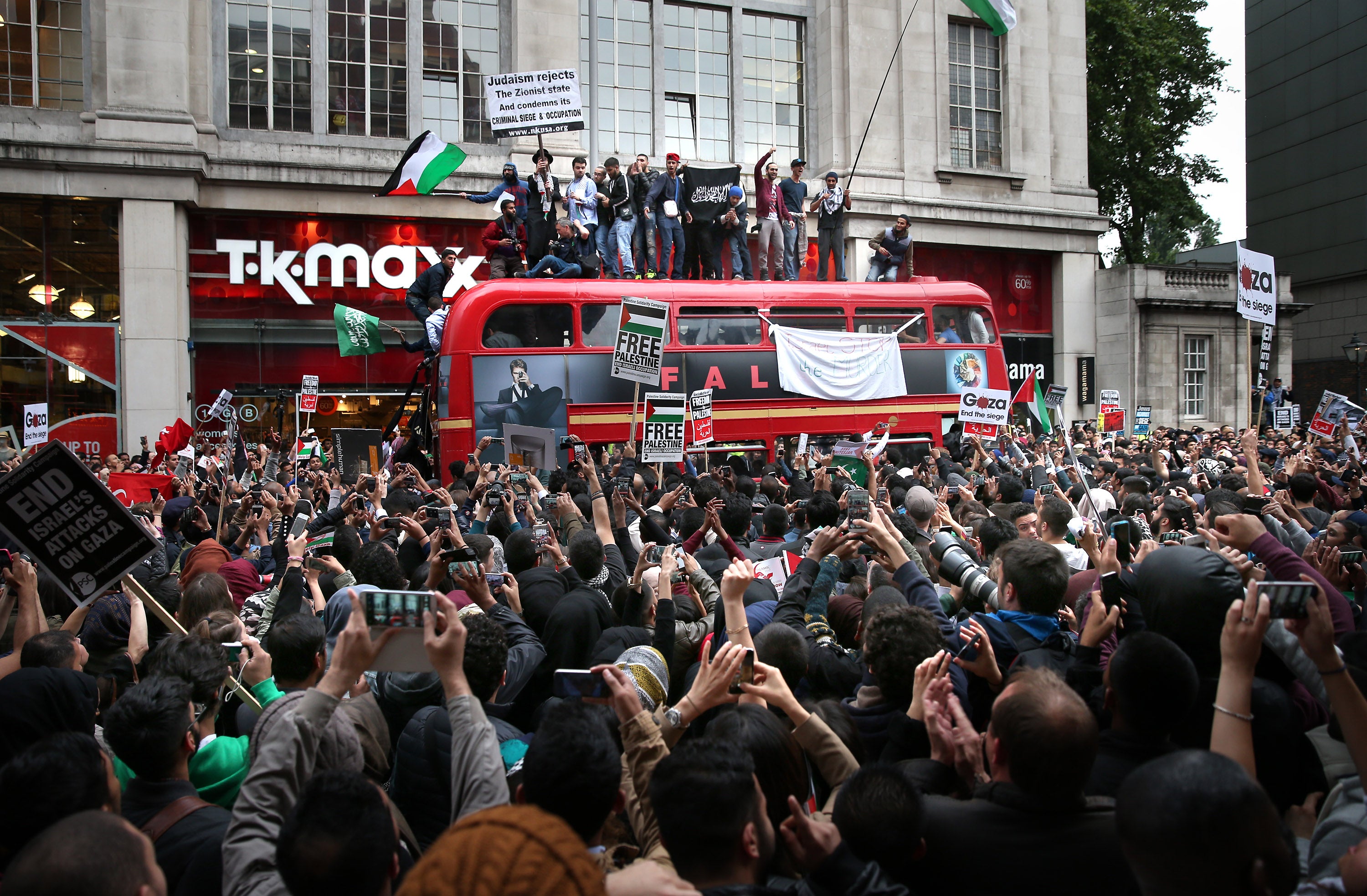 Pro-Palestine demonstration in London
