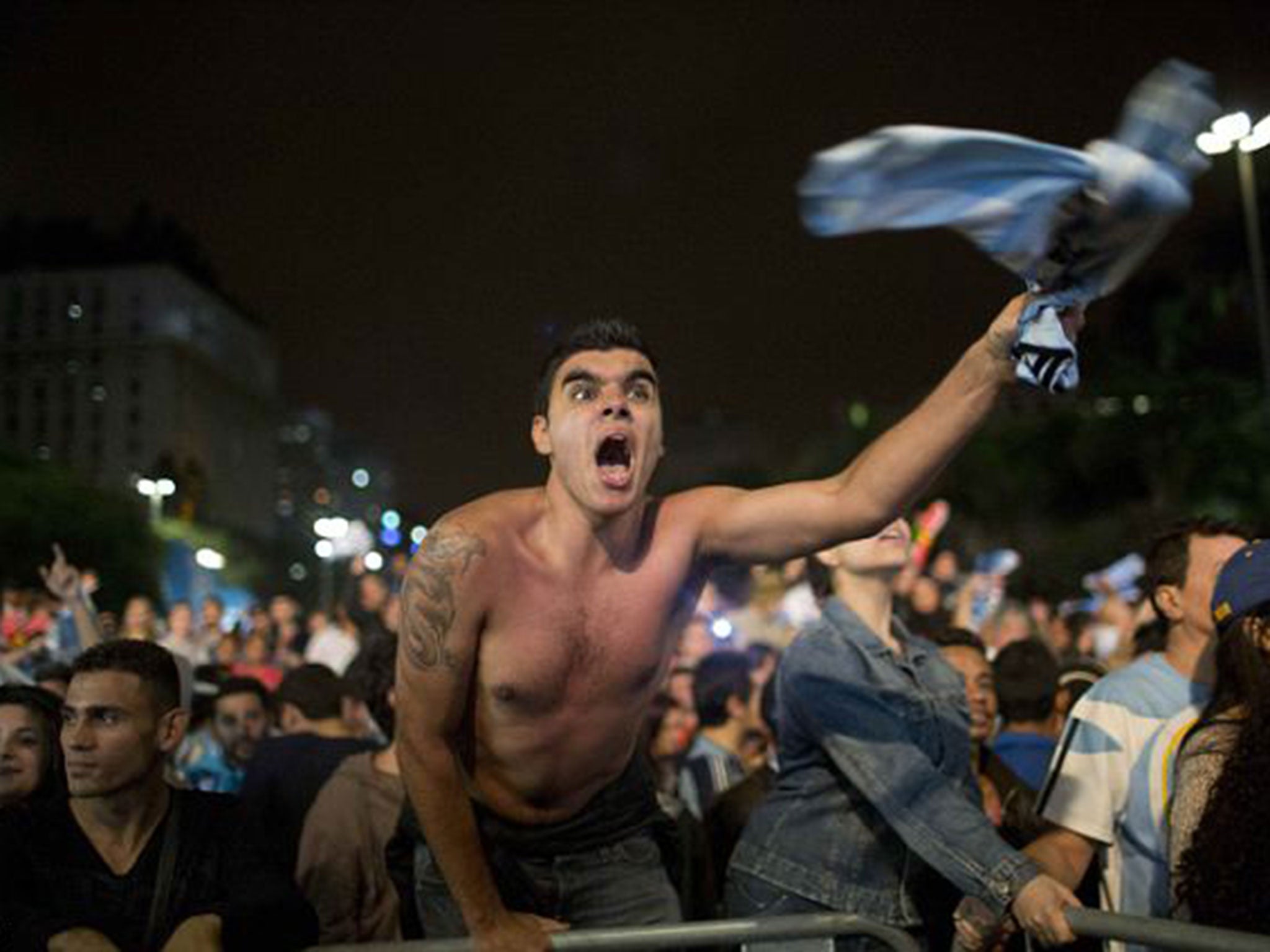 There were mass celebrations across Argentina as the country's national team reached their first World Cup final for 24 years