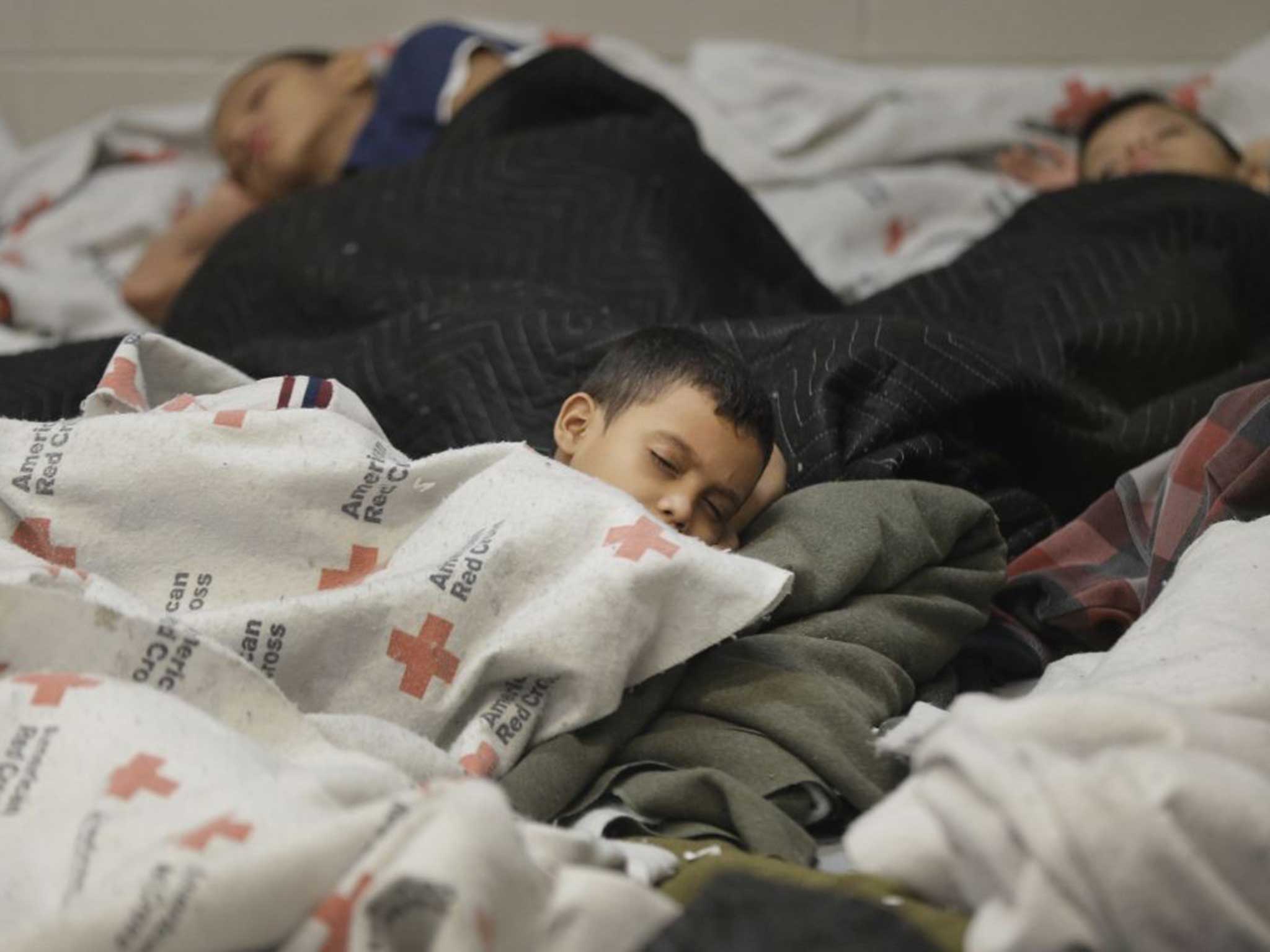 Left in limbo: Refugee children in a processing centre in Brownsville, Texas