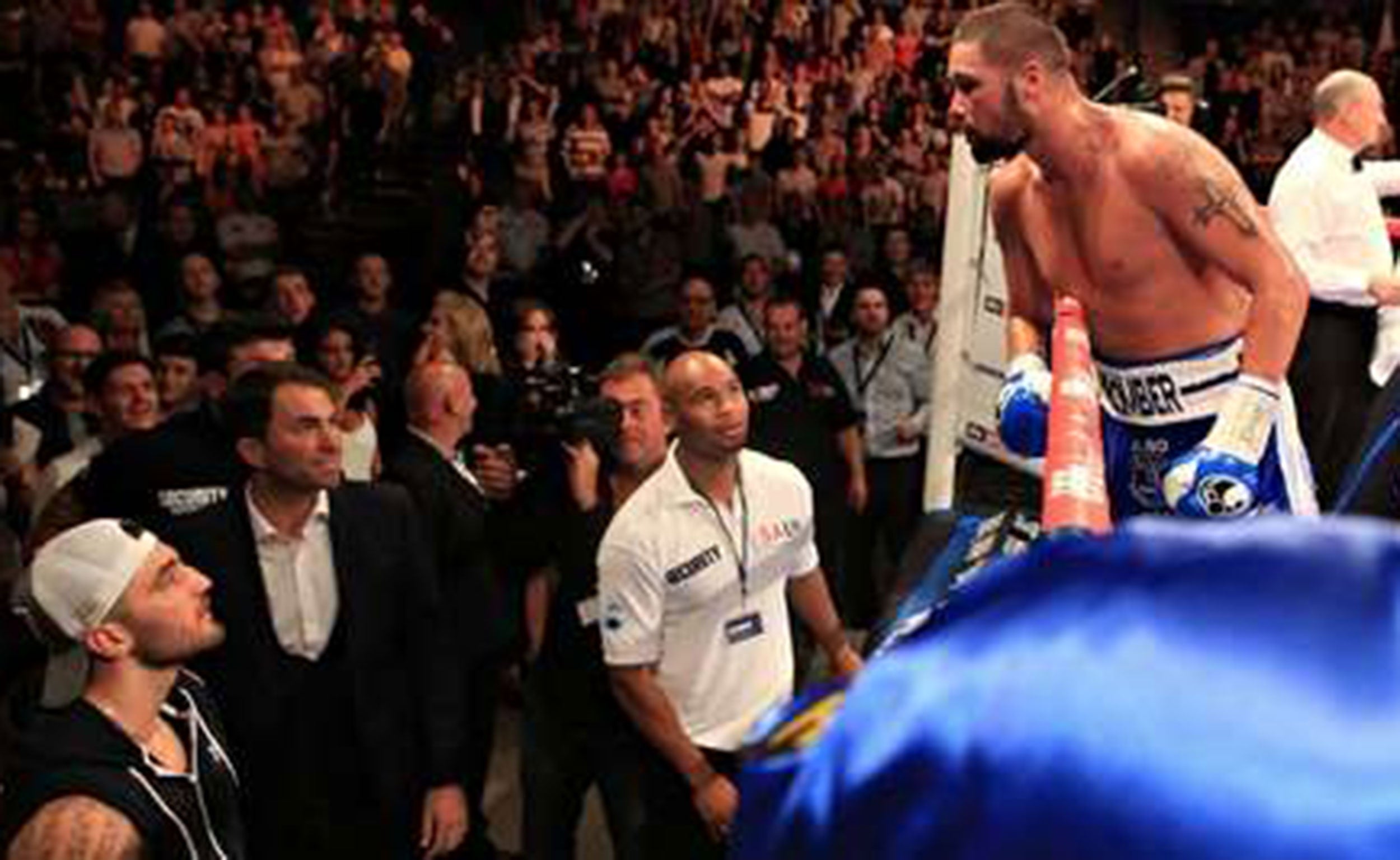 Tony Bellew challenges Nathan Cleverly on Saturday night