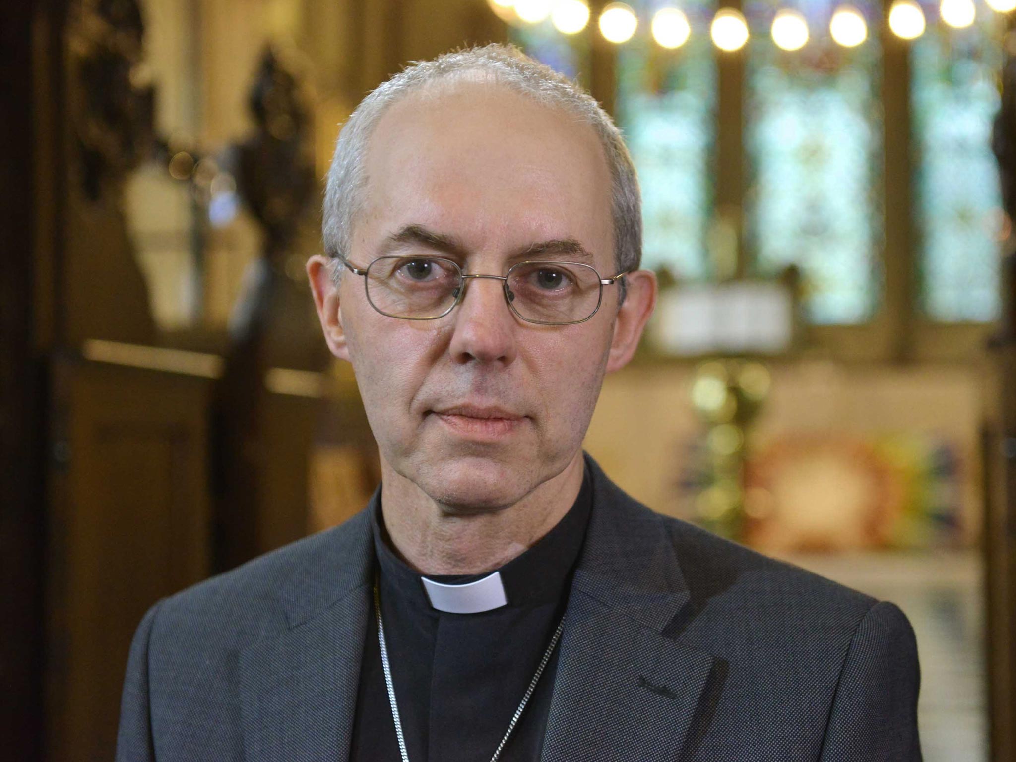 The Archbishop of Canterbury, Justin Welby, was being interviewed by Andrew Marr