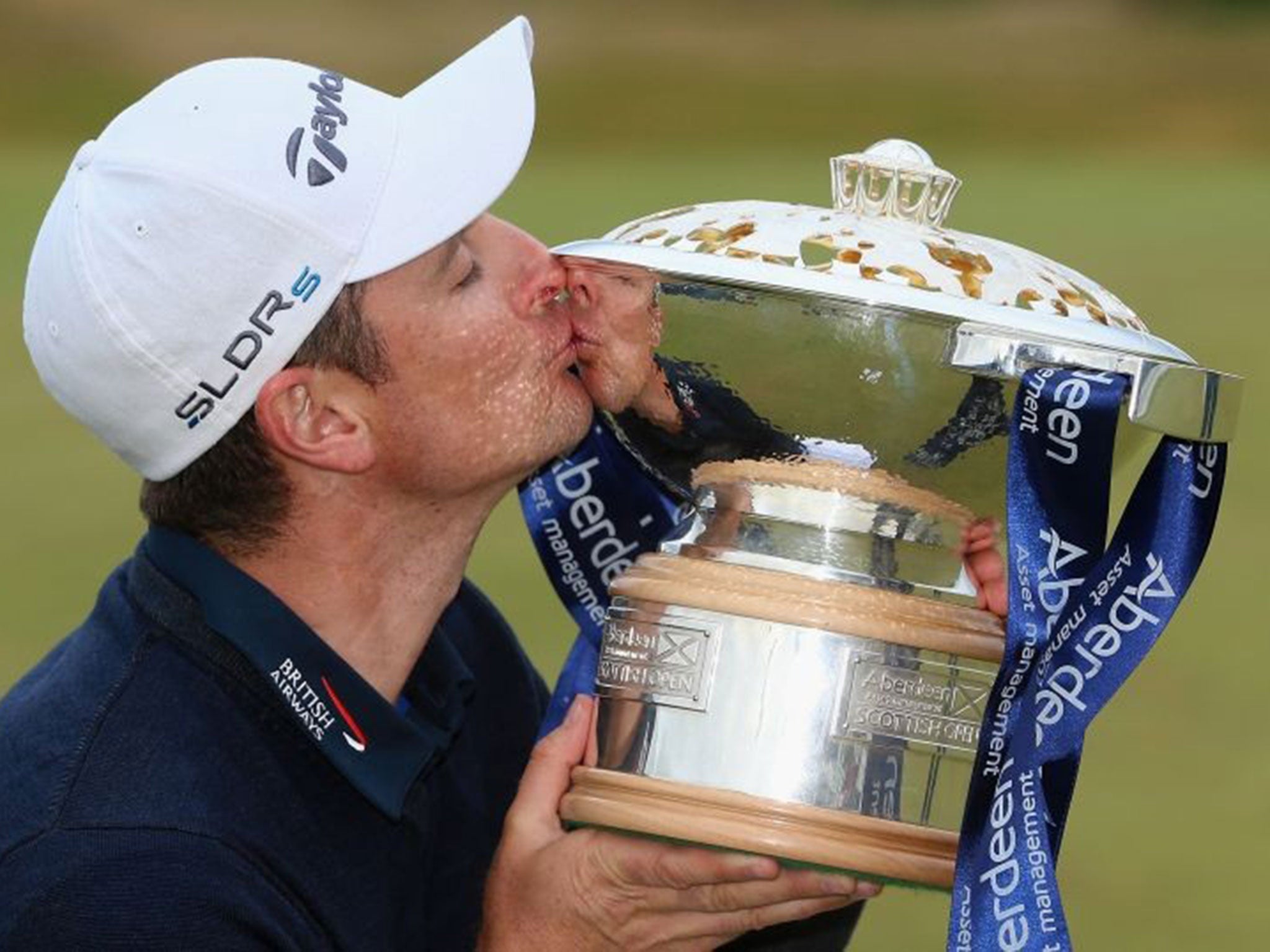 Justin Rose savours his maiden Scottish Open victory