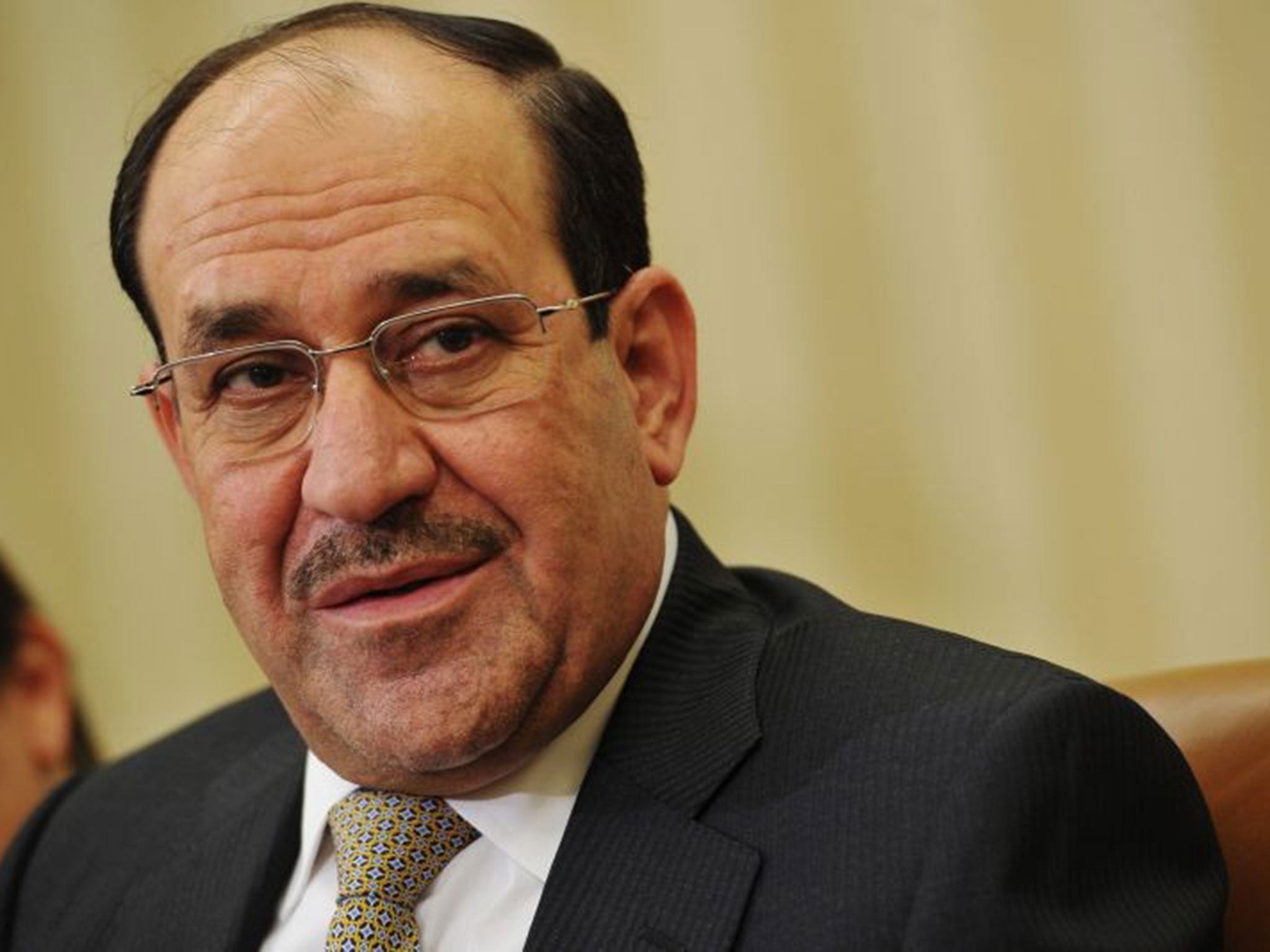 Iraqi Prime Minister Nouri al-Maliki was accused of persecuting Iraq's Sunni minority