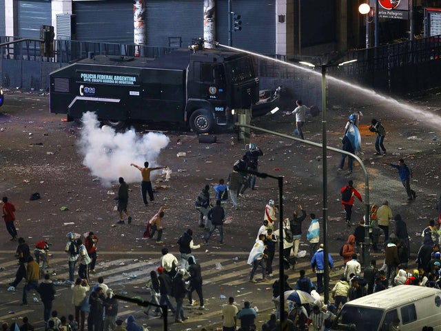 Violent riots in Argentina | The Independent | The Independent