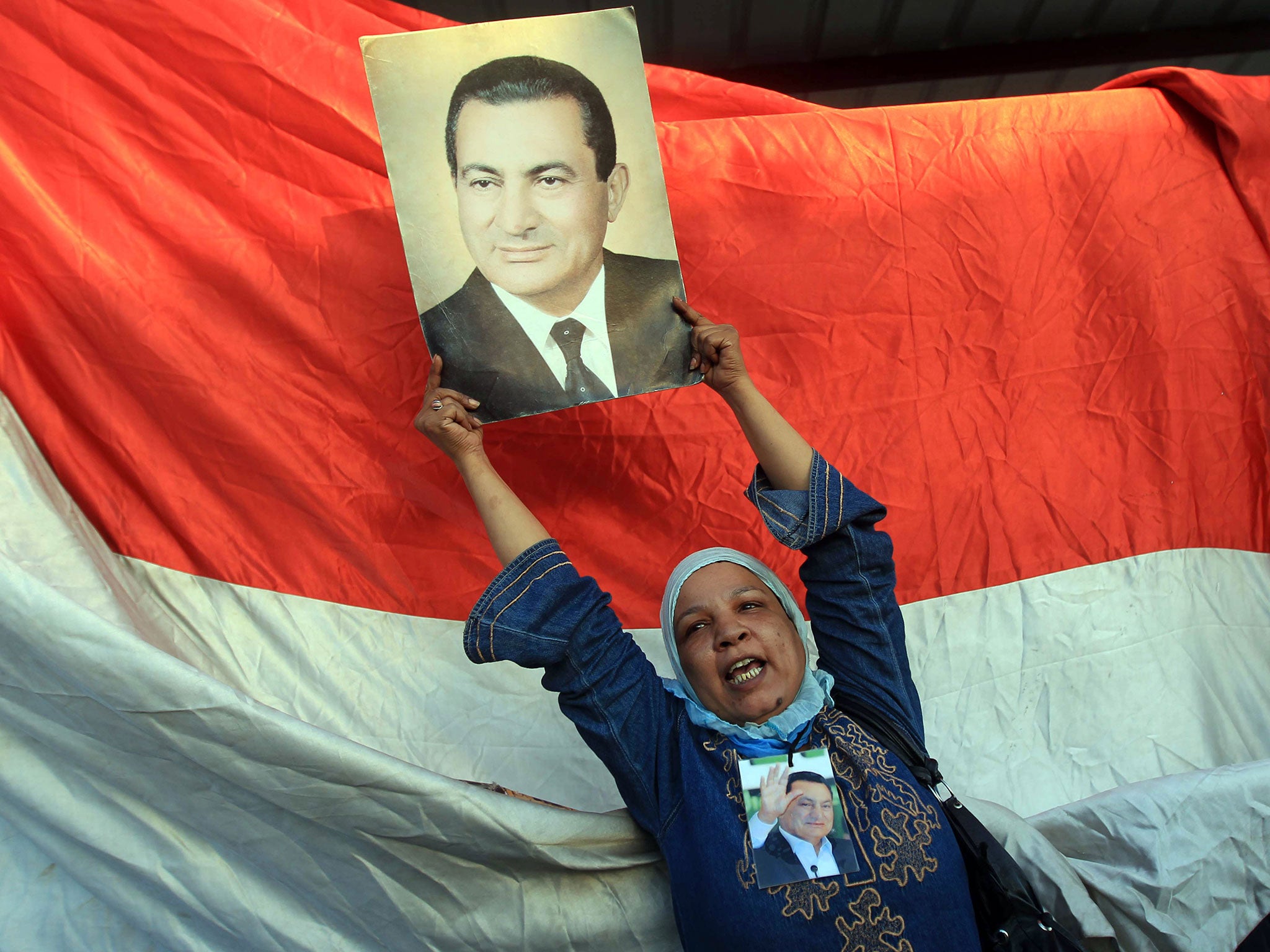 Mubarak's National Democratic Party was dissolved following the uprising that toppled him in 2011