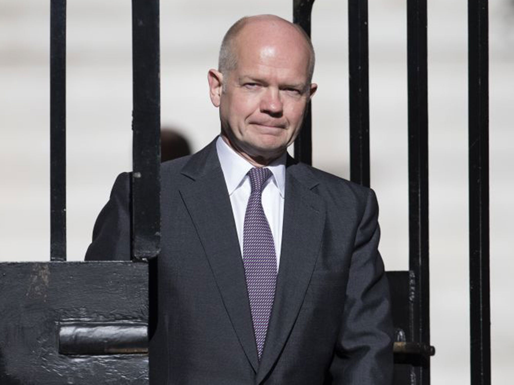 William Hague is standing down as Foreign Secretary