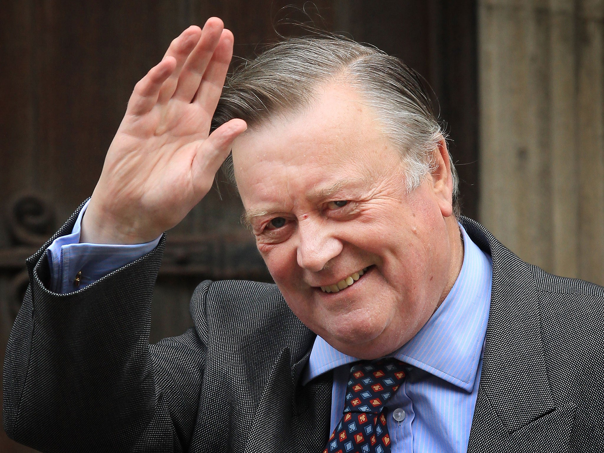Ken Clarke is not about to wave goodbye to Parliament