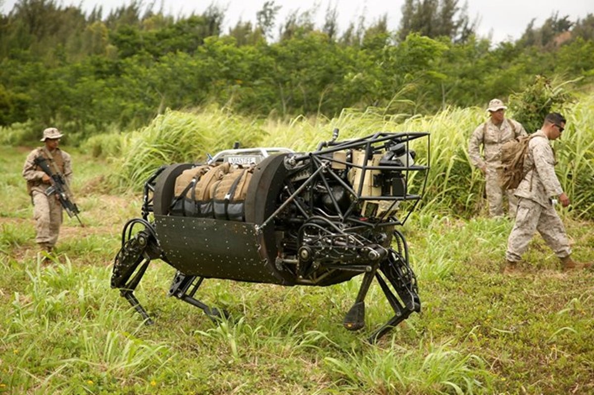 Google-owned 'Big Dog' has first military trials US Marine Corps | The Independent |