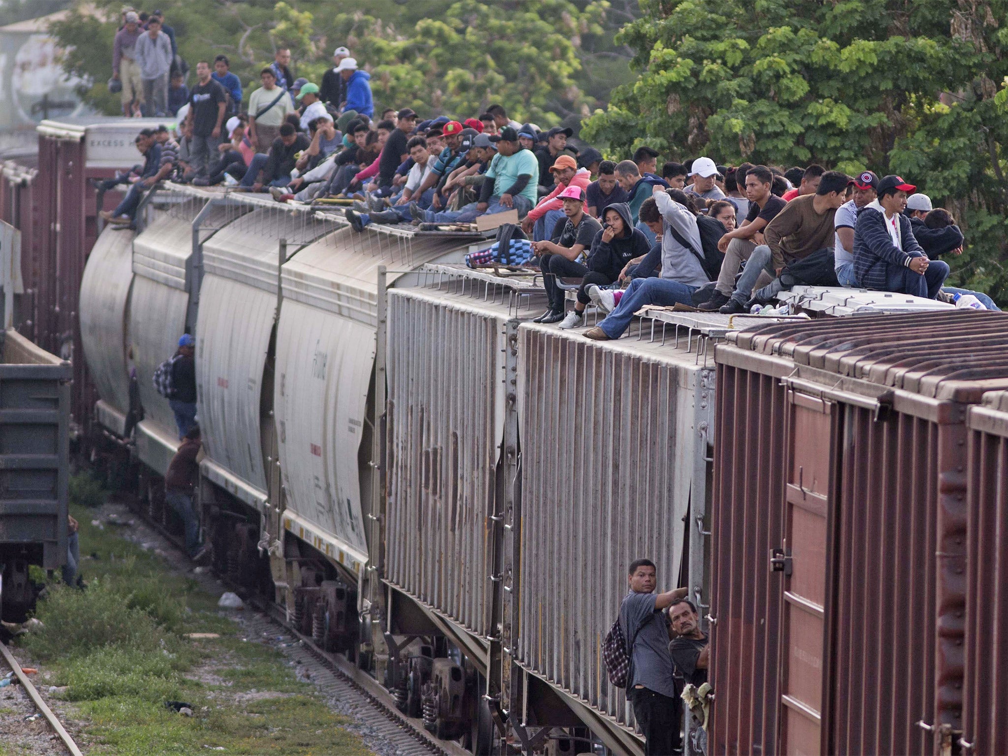 Many migrants have been killed riding freight trains to the Mexico-US border