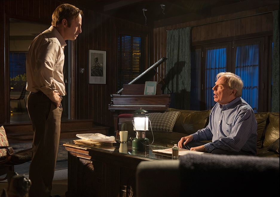 Michael McKean as Saul's brother, Chuck (Picture: AMC)