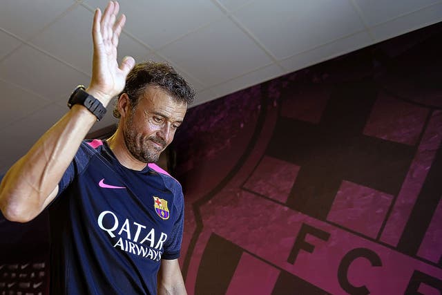 Luis Enrique joined Barcelona from Real Madrid in 1996 making him an instant fan favourite