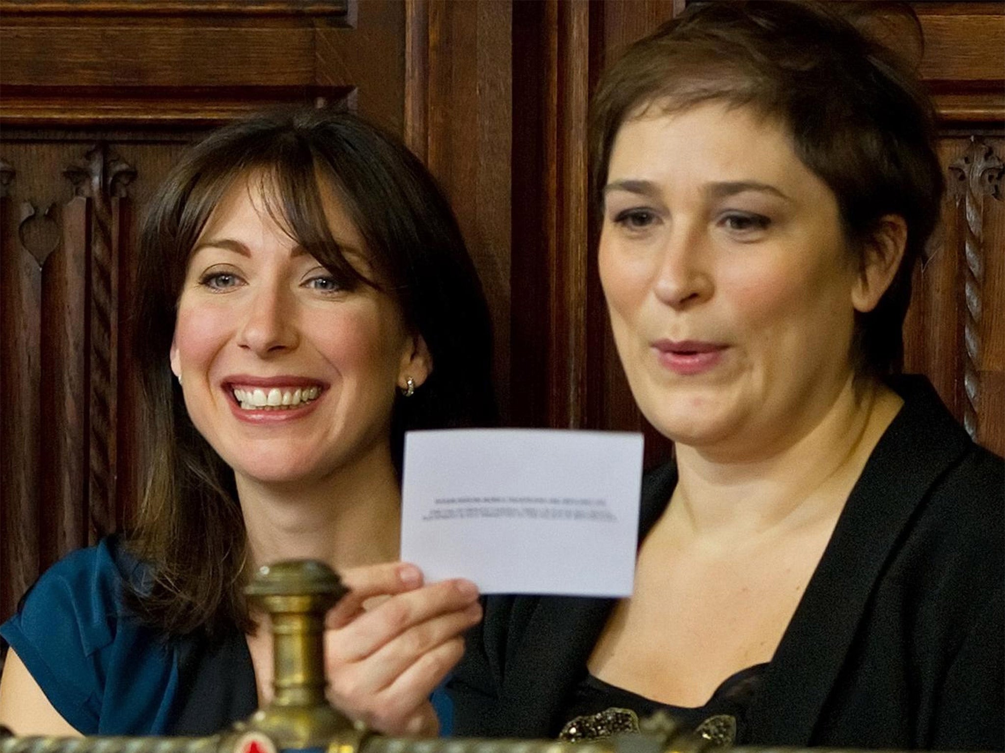 Sarah Vine is a close friend of Samantha Cameron, left.