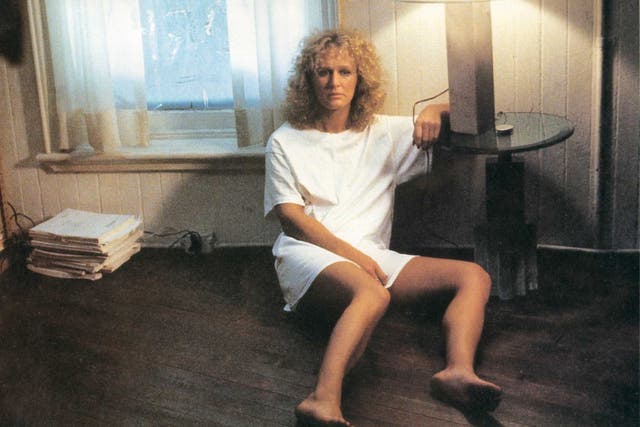 Implausibly dramatic: Glenn Close from the film 'Fatal Attraction', to which this book is compared