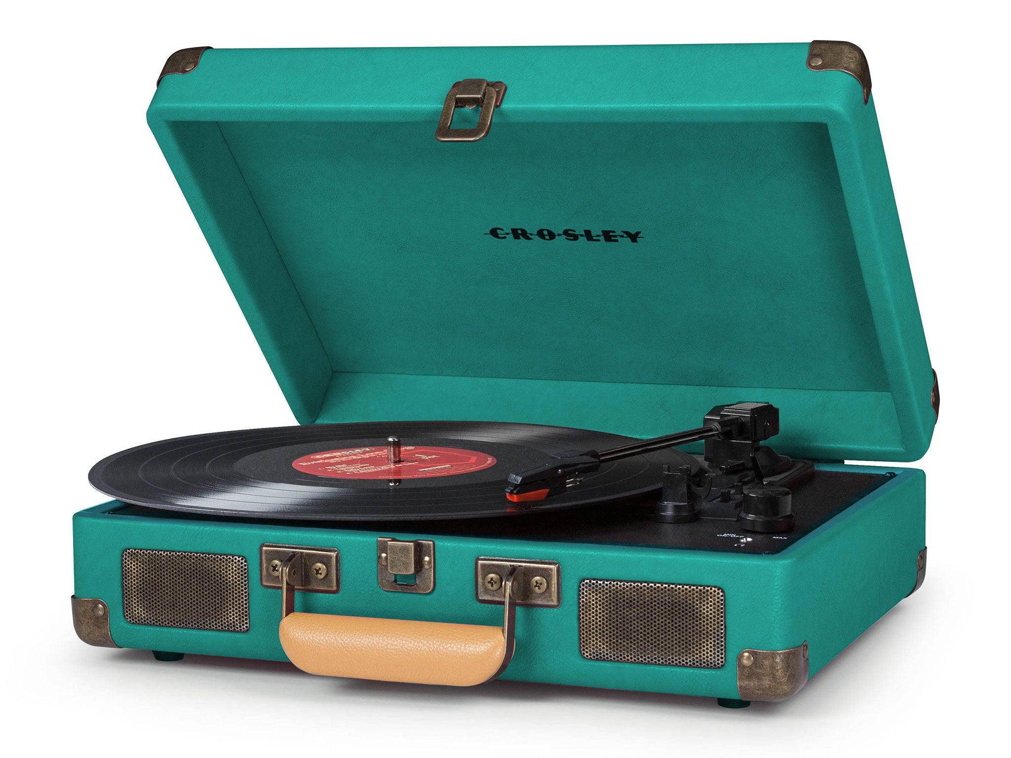 Play Your Favorite Vinyls Anywhere With This Portable Record