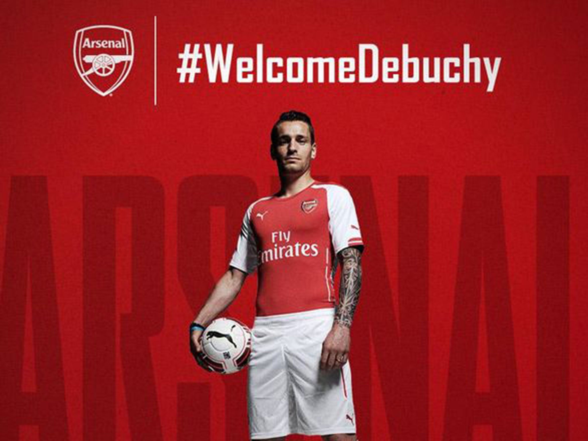 Mathieu Debuchy has signed for Arsenal from Newcastle