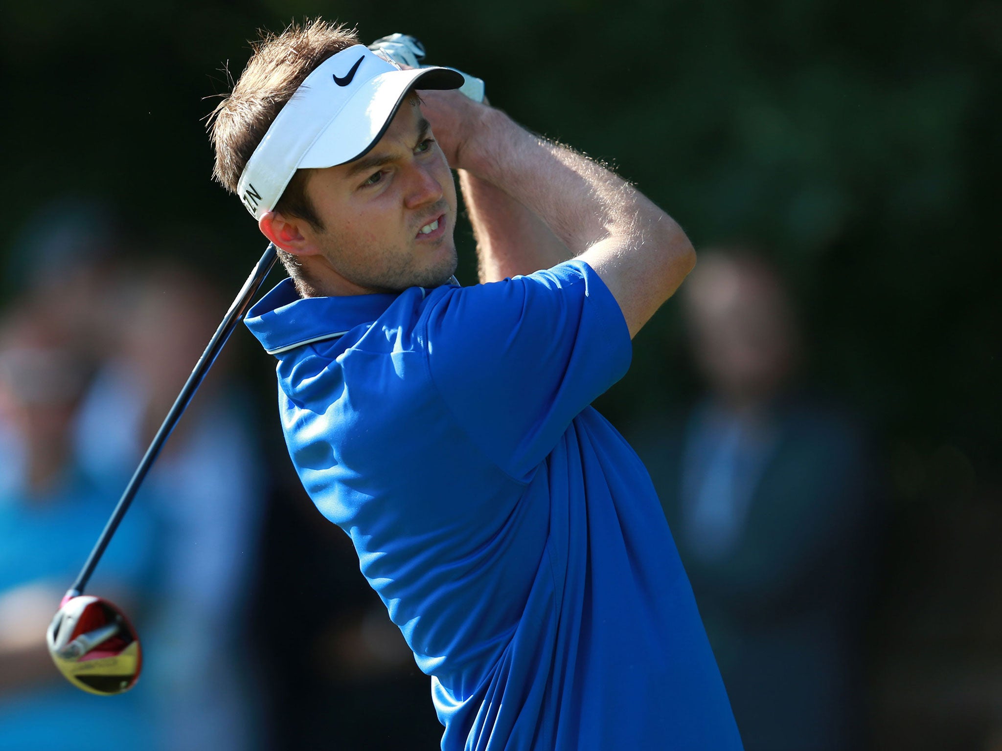Ashley Chesters’ two-under 70 left him trailing only Rory
McIlroy as best from the UK