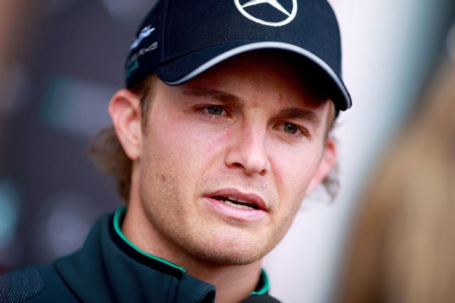 Nico Rosberg saw his plan to feature the World Cup on
his helmet at Hockenheim thwarted by Fifa