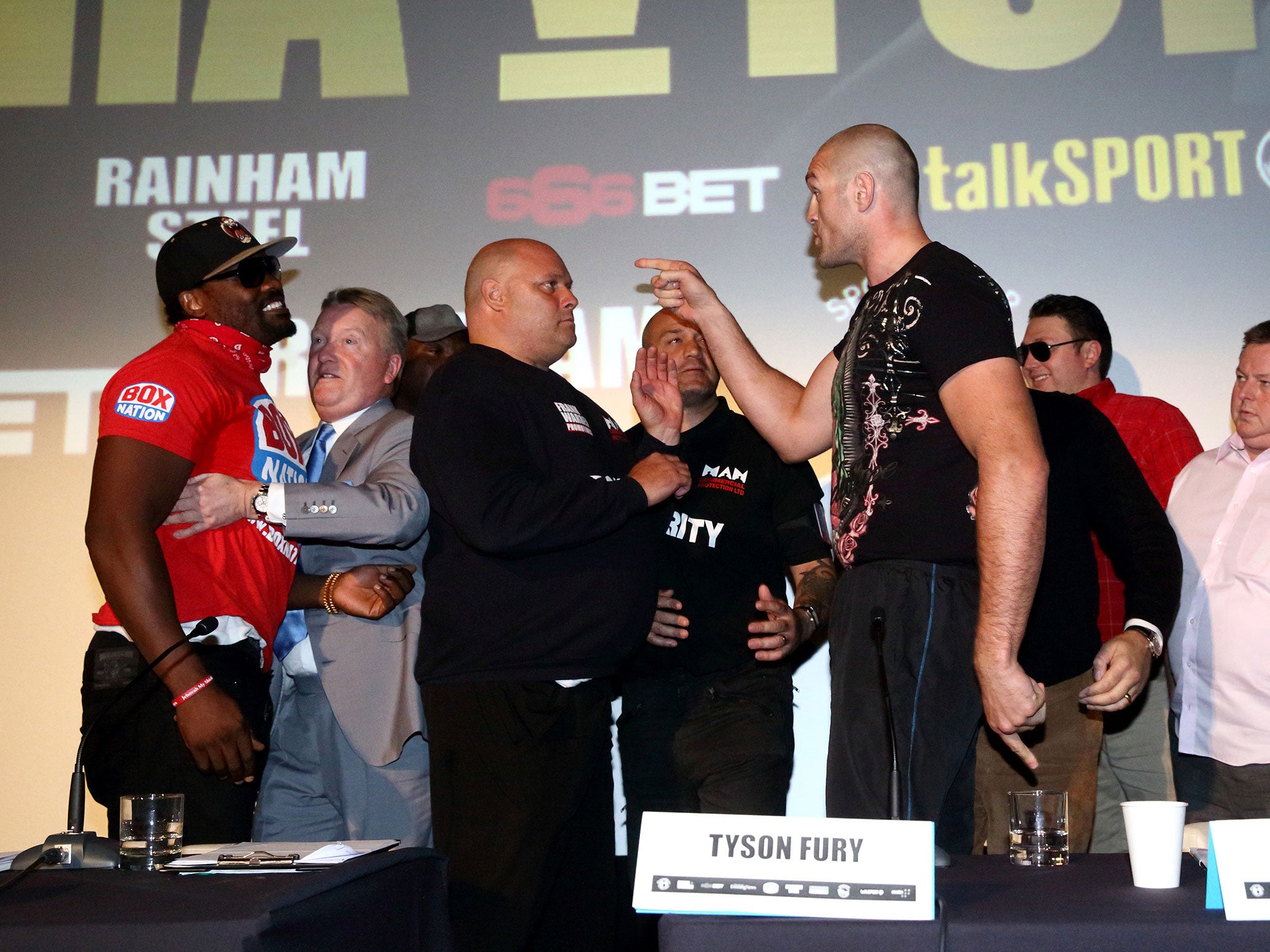 Tyson Fury faces wait over Dereck Chisora date as BBBoC hearing date looms The Independent The Independent