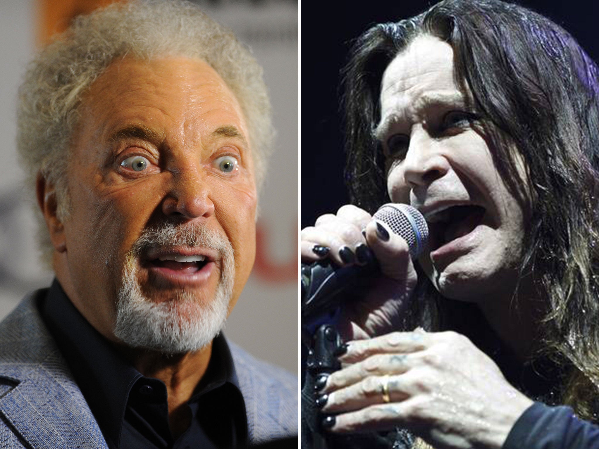 Not many people would put Tom Jones and Ozzy Osbourne together