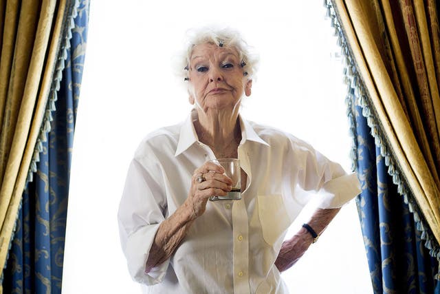 Stritch in 2012; until recently she lived in the Carlyle Hotel in New York