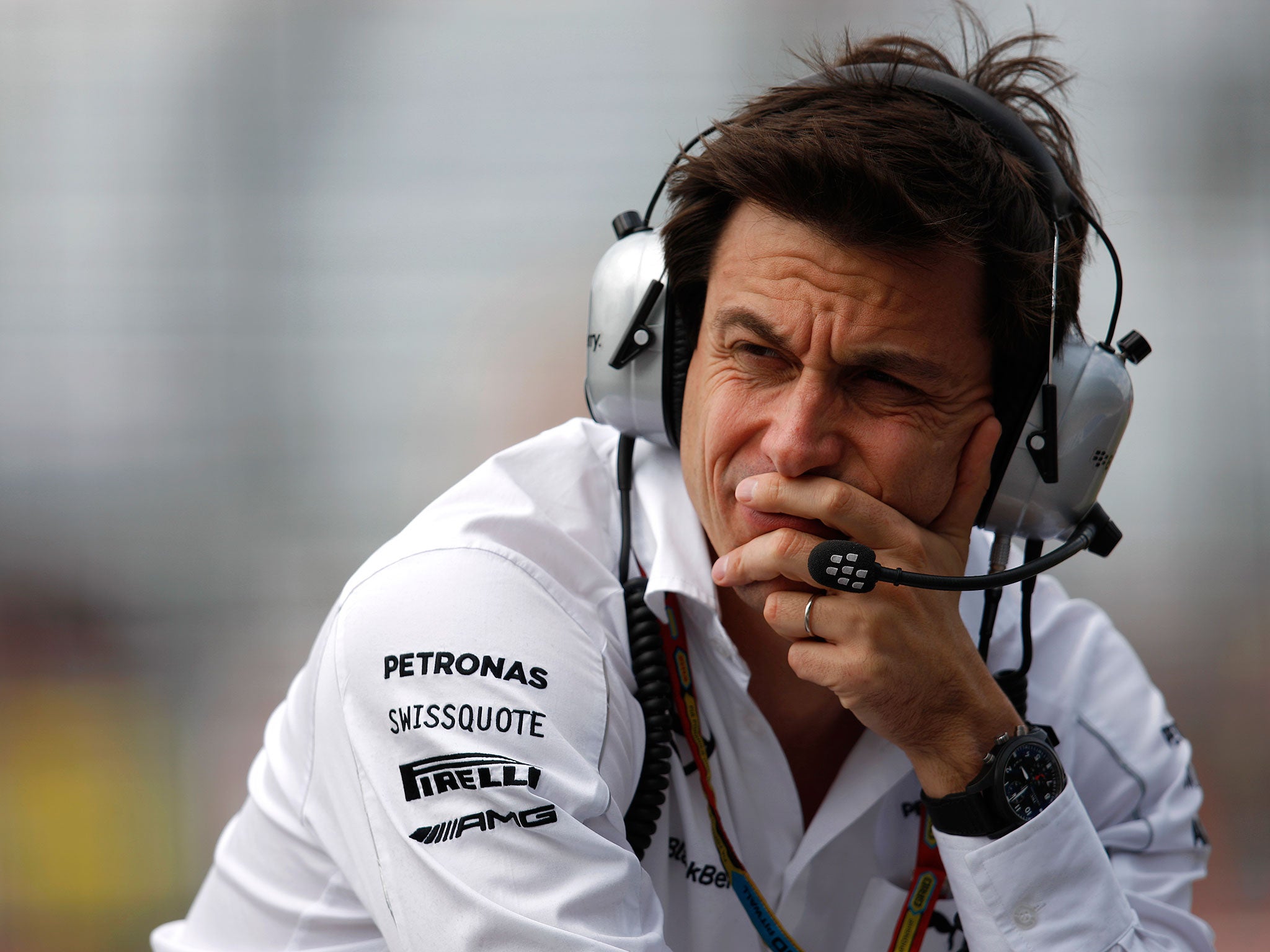 F1 German Grand Prix Mercedes motorsport boss Toto Wolff concerned with low fan numbers at Hockenheim The Independent The Independent