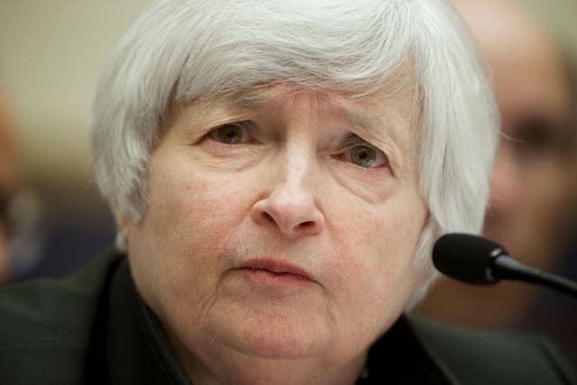 Janet Yellen, chair of the Federal Reserve Board