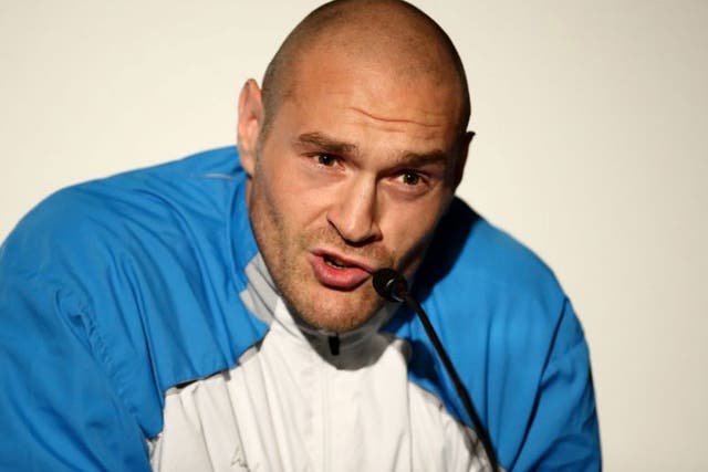 Talking a bad game: Tyson Fury could have his licence suspended by the Boxing board
