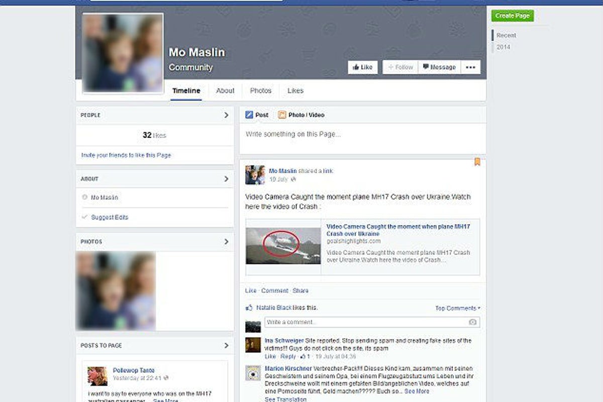 MH17 crash: Fake Facebook pages for young victims created by scammers ...