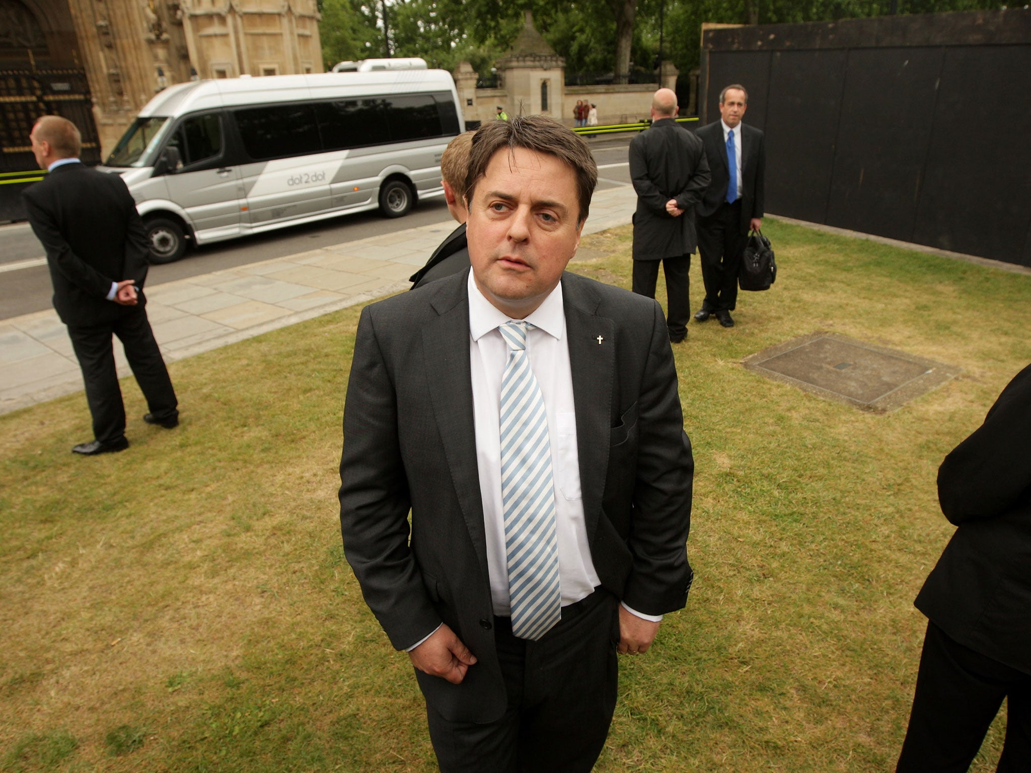 Nick Griffin lost his seat in Strasbourg as the BNP’s vote dropped to one per cent